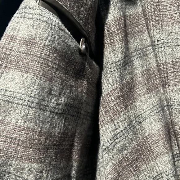 Missani Le Collezioni. Mens brown leather jacket. Size 2x - Picture 7 of 13